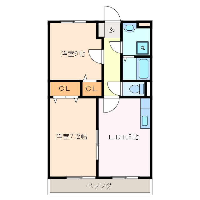 3階の間取り図