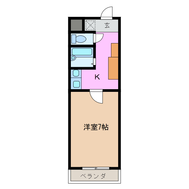 3階の間取り図