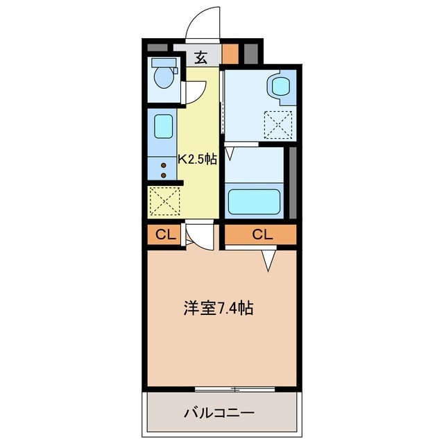 3階の間取り図
