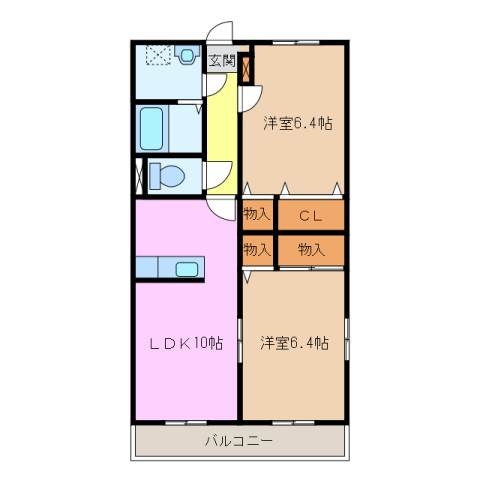 3階の間取り図