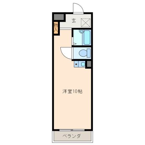 4階の間取り図