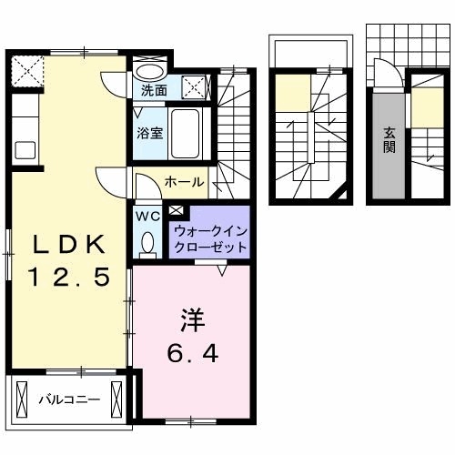 3階の間取り図