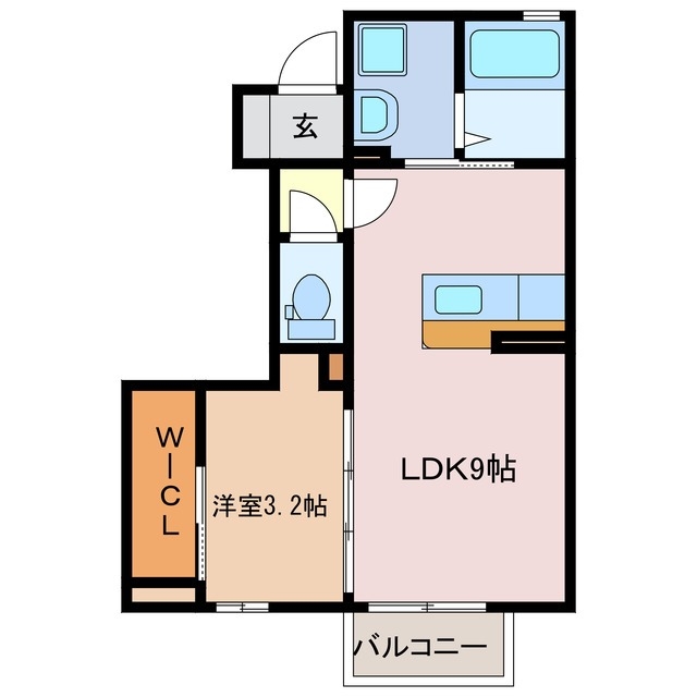 1階の間取り図