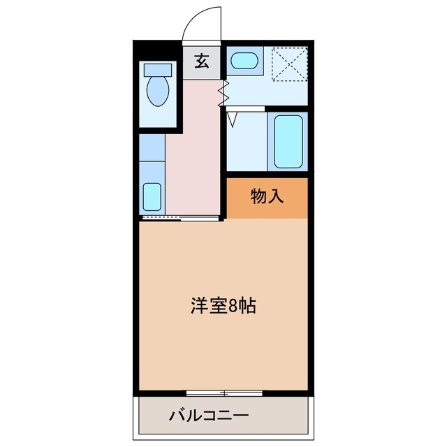 1階の間取り図