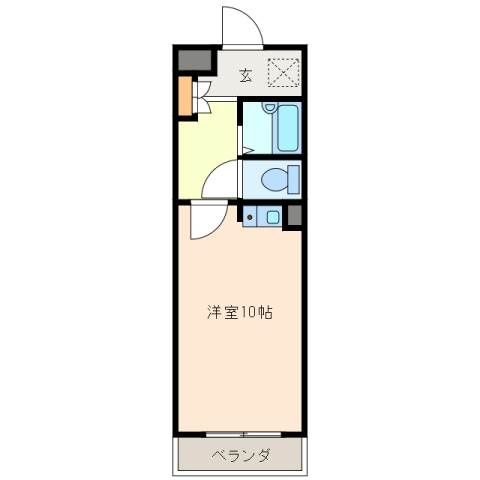 2階の間取り図