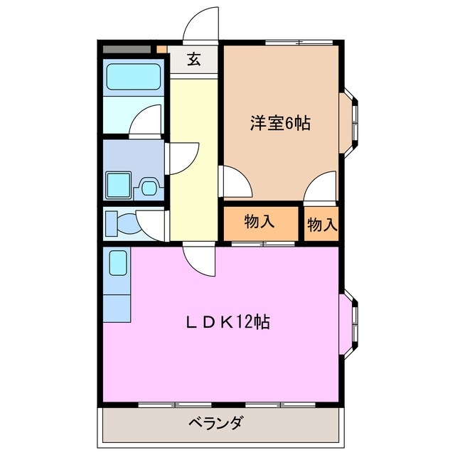 3階の間取り図