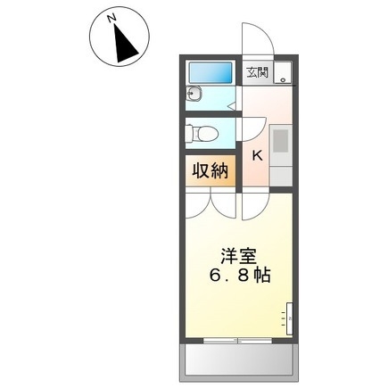 2階の間取り図
