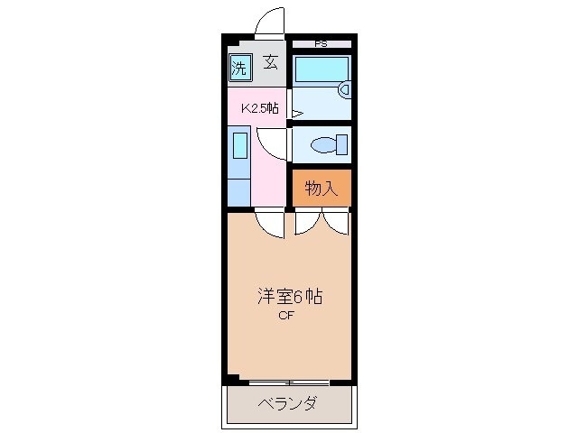 1階の間取り図