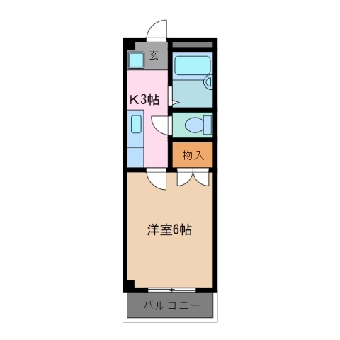 2階の間取り図