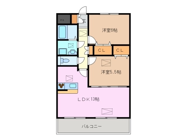 3階の間取り図