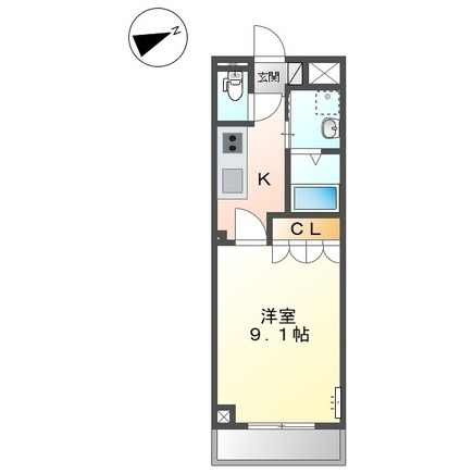 1階の間取り図