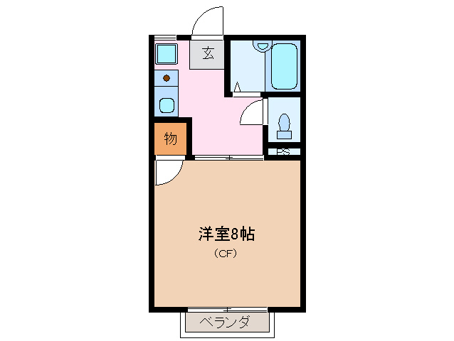 1階の間取り図