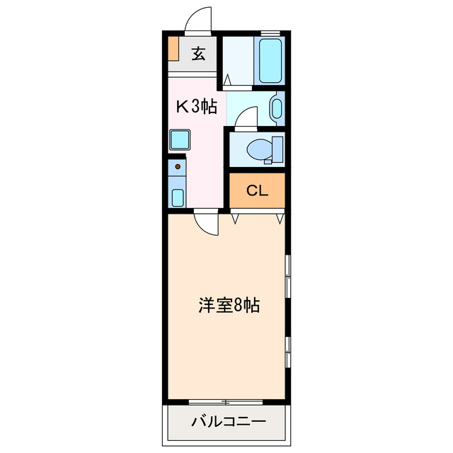 1階の間取り図