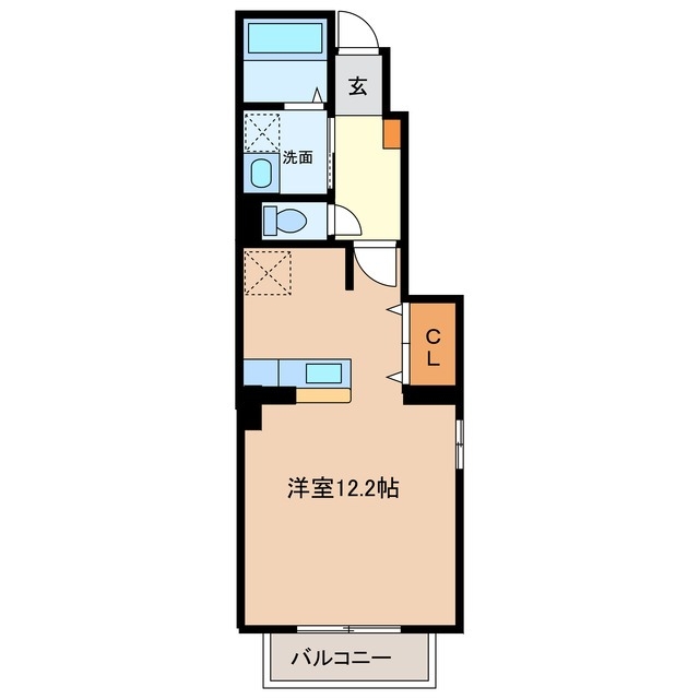 1階の間取り図