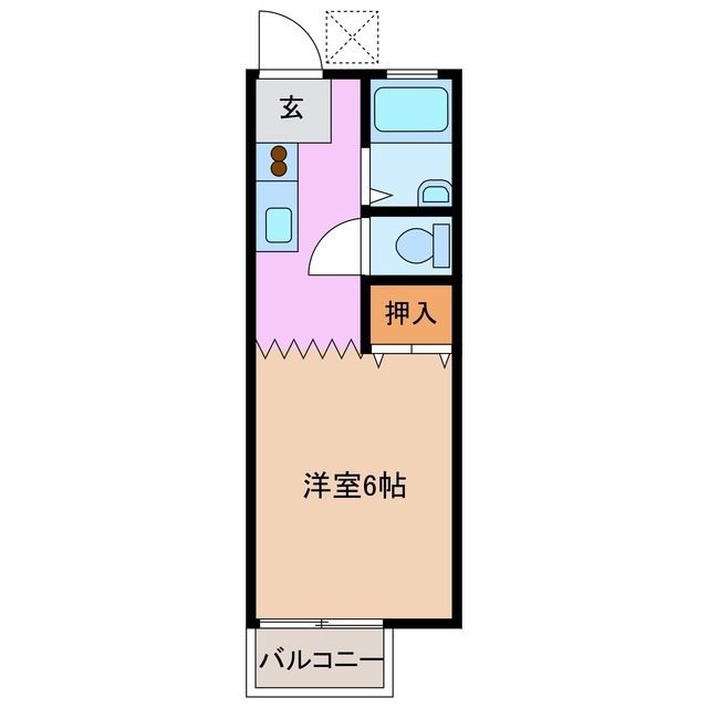 1階の間取り図