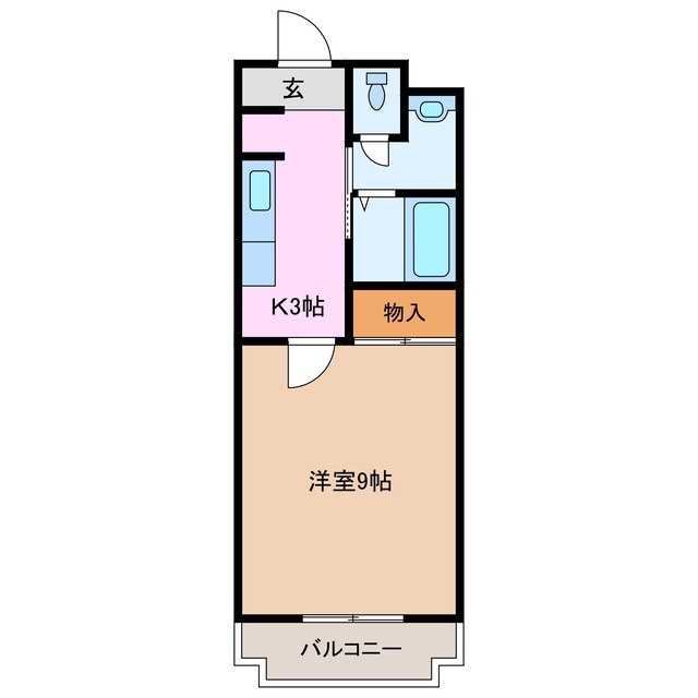 3階の間取り図