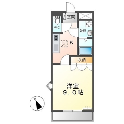 1階の間取り図