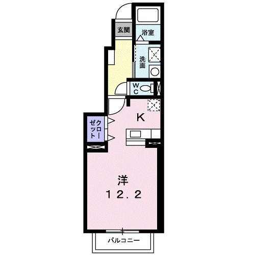 1階の間取り図