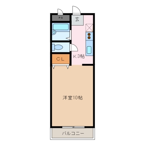 1階の間取り図
