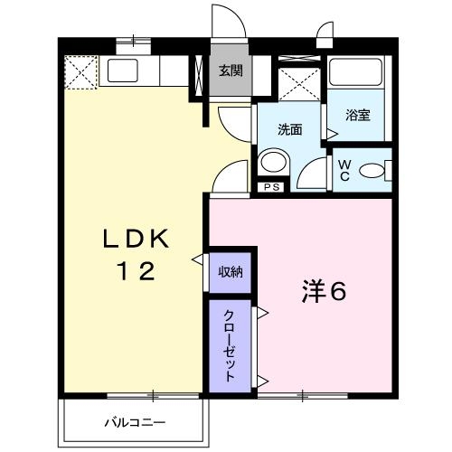 1階の間取り図
