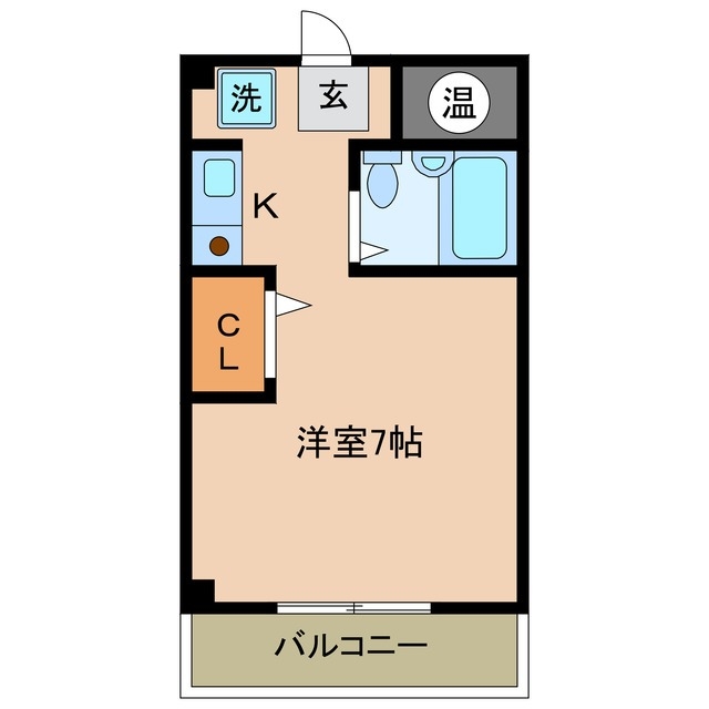 2階の間取り図
