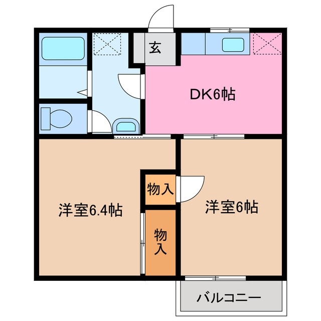 1階の間取り図