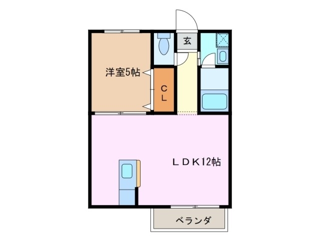 1階の間取り図