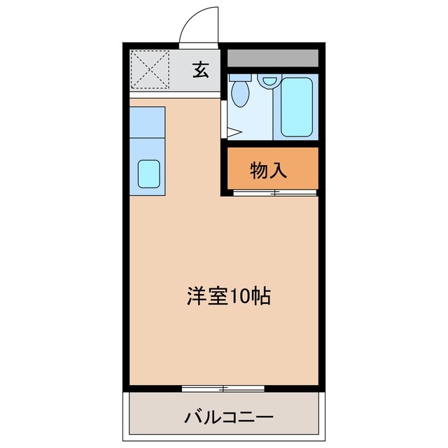 2階の間取り図