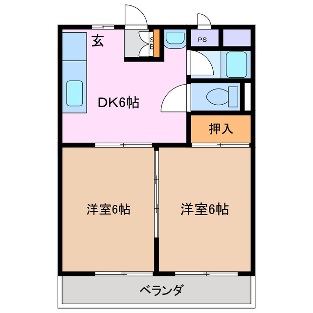 3階の間取り図