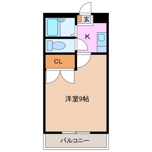 2階の間取り図
