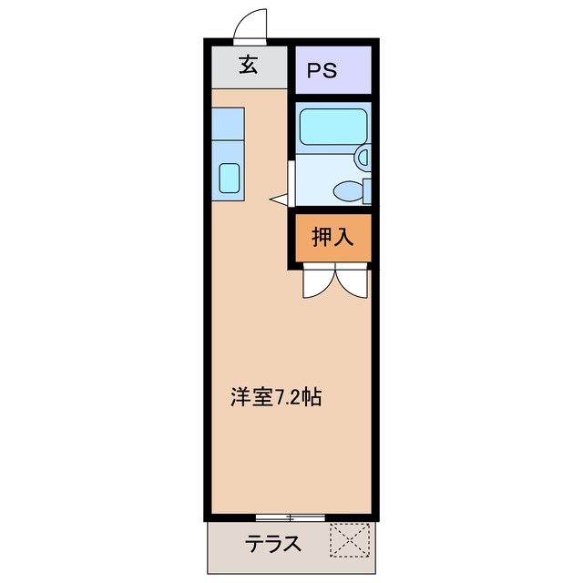 1階の間取り図