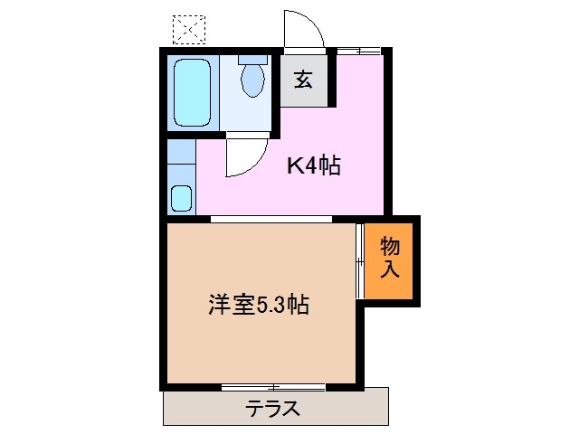 1階の間取り図