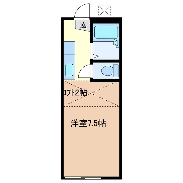 1階の間取り図