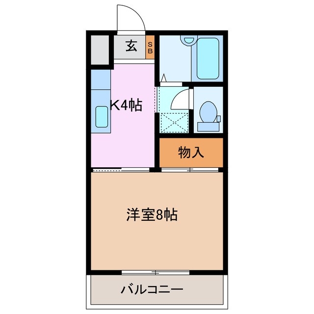 1階の間取り図