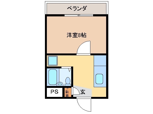 3階の間取り図