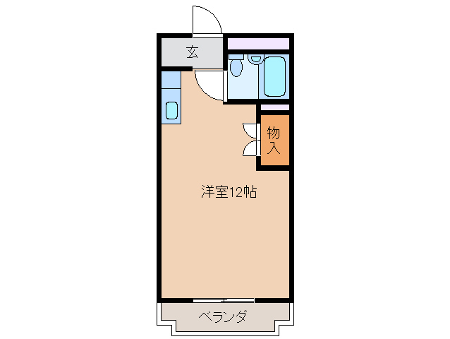 3階の間取り図