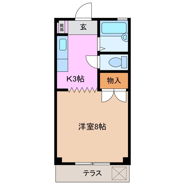 1階の間取り図