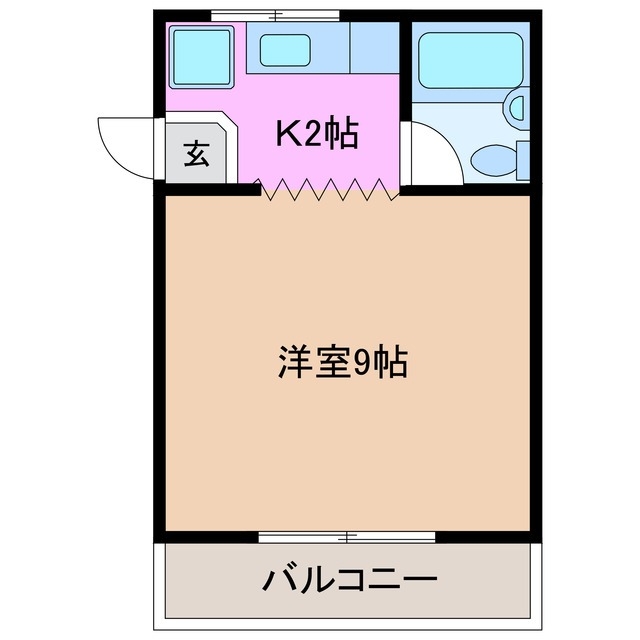 1階の間取り図