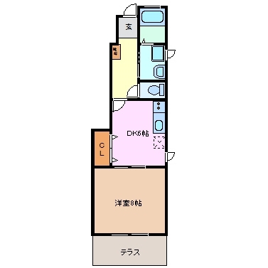 1階の間取り図