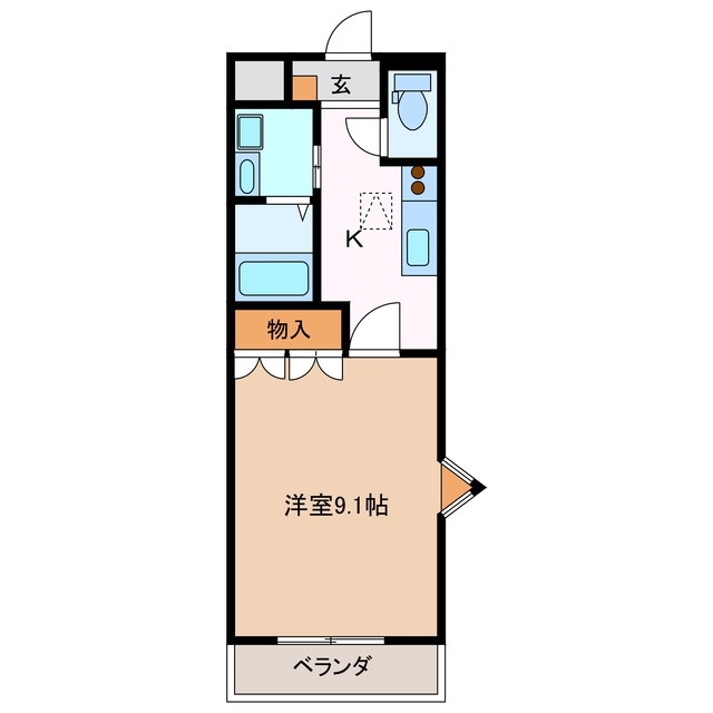 1階の間取り図