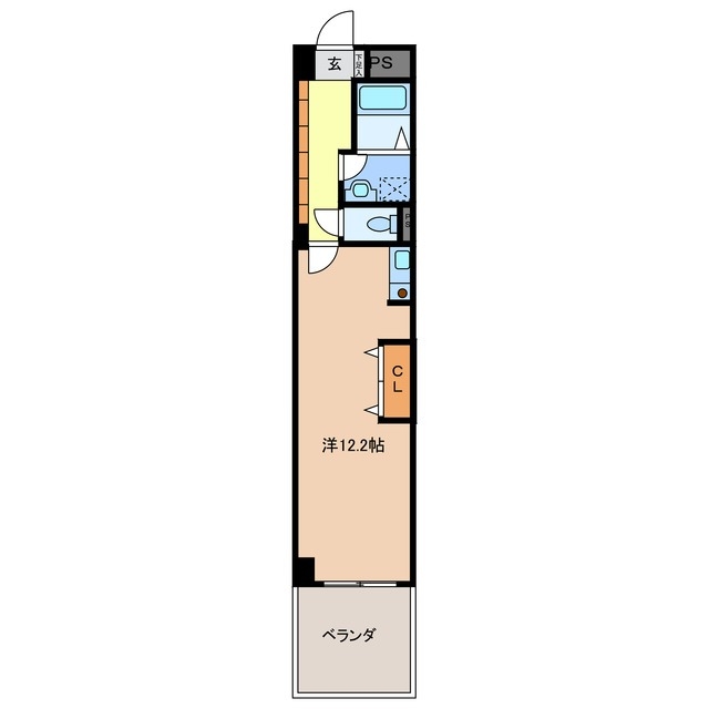 2階の間取り図