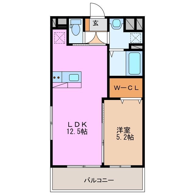 6階の間取り図
