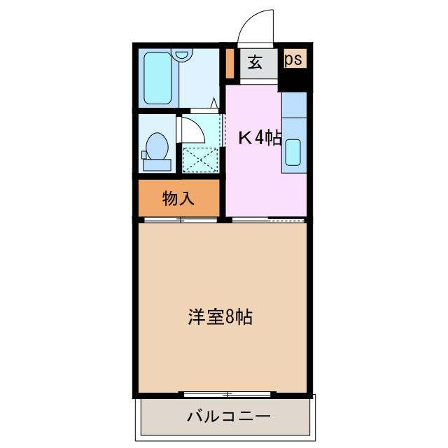 1階の間取り図