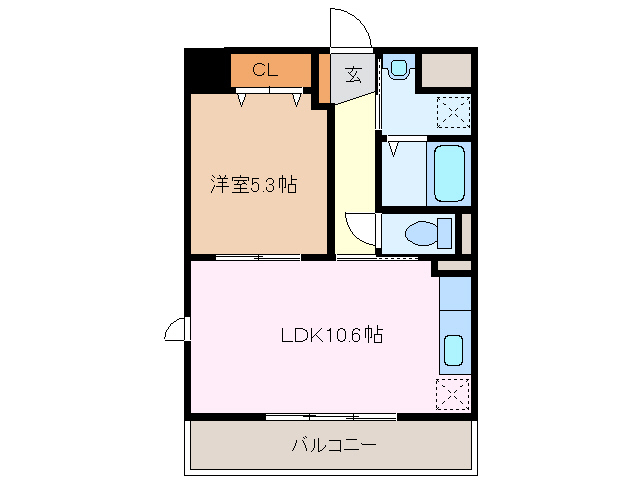 5階の間取り図