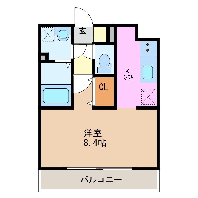 1階の間取り図