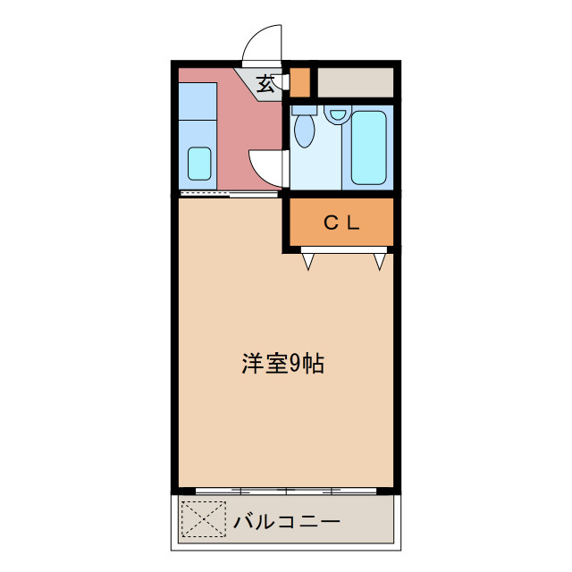 1階の間取り図