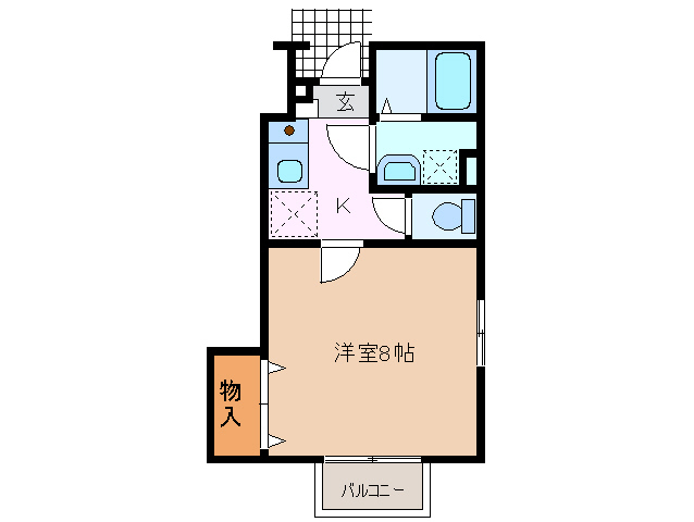 1階の間取り図