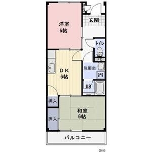 2階の間取り図