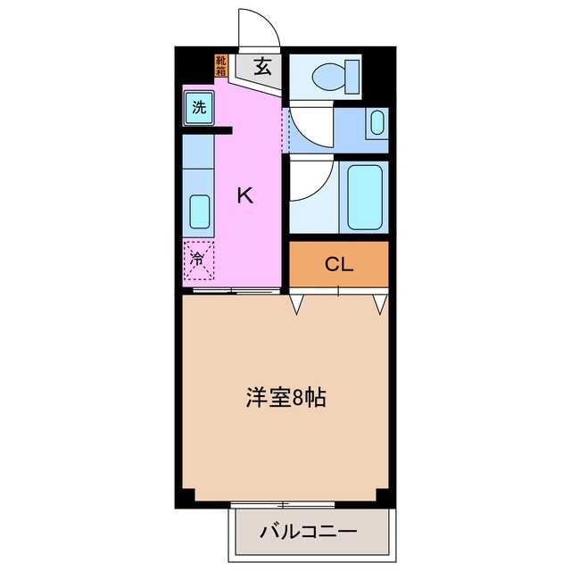 2階の間取り図