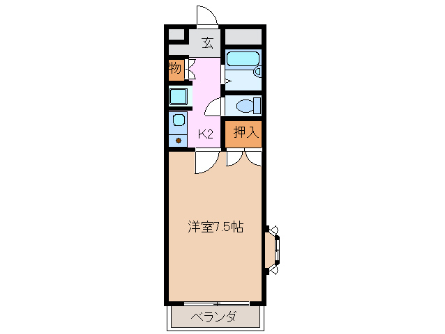 3階の間取り図